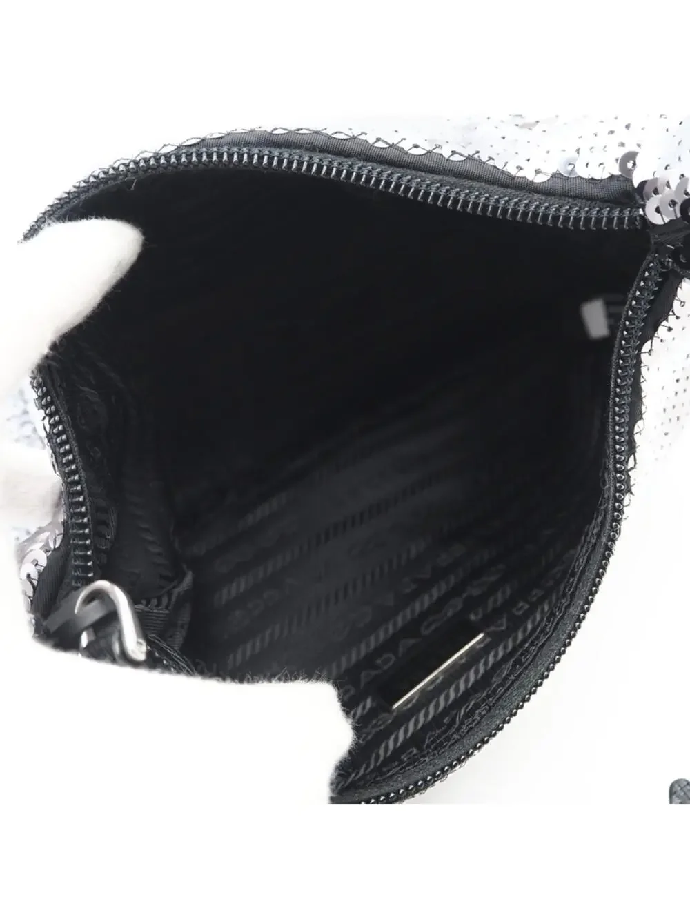 Prada Re-Edition Hobo Sequins Mini #309361P19B